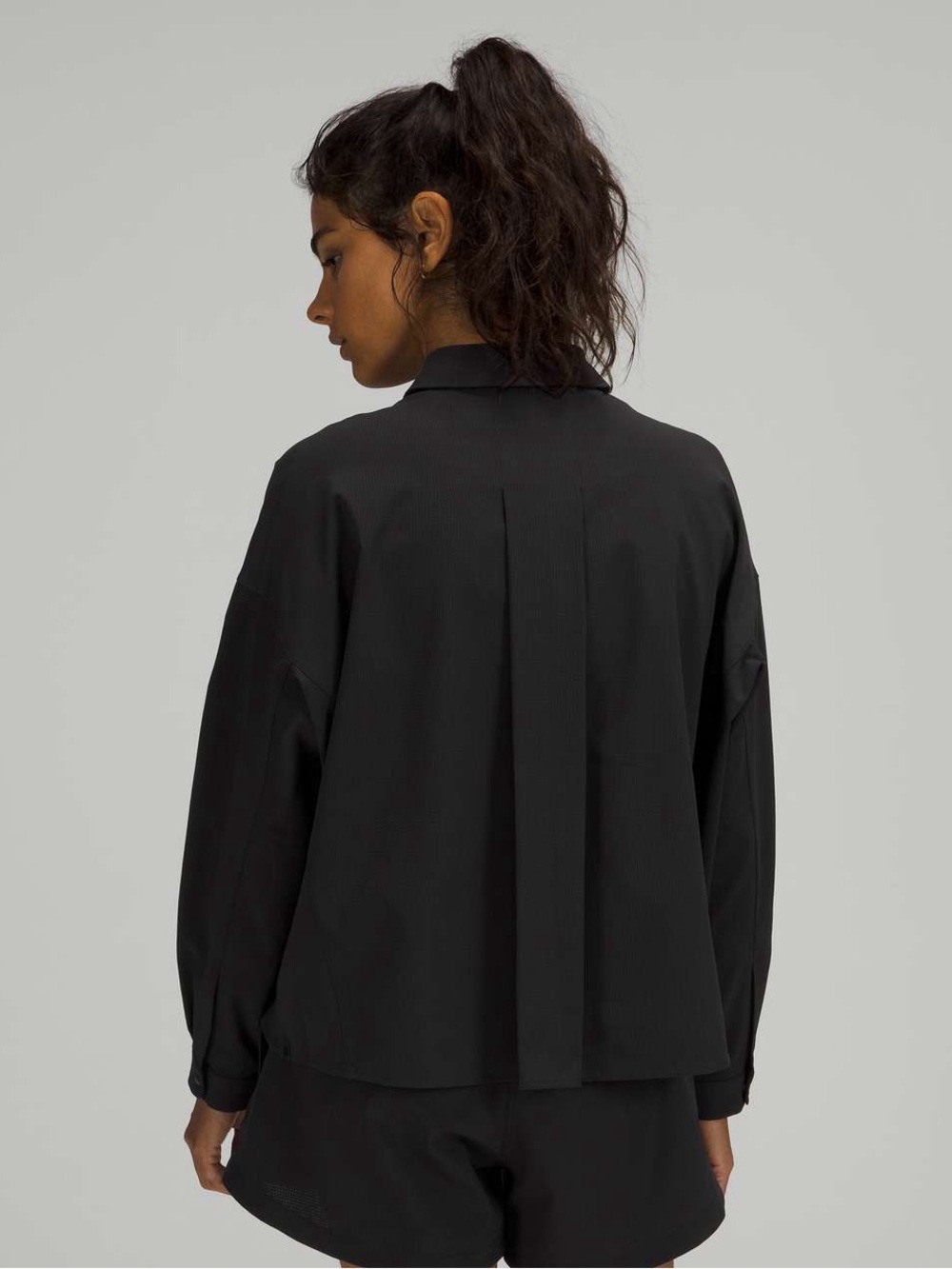 lululemon ventlight snap-Down Utility Shirt